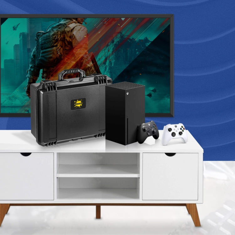 For MicroSoft Xbox Series X DEVASO Game Console Organizer Waterproof Case Accessories, For Xbox Series X