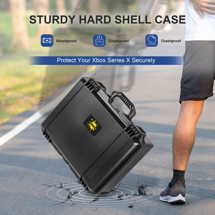 For MicroSoft Xbox Series X DEVASO Game Console Organizer Waterproof Case Accessories, For Xbox Series X
