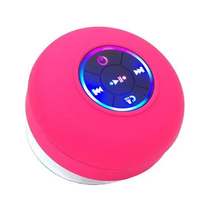 Bathroom Suction Cup Waterproof Bluetooth Stereo Portable Home Outdoor Dazzling Colorful Speaker