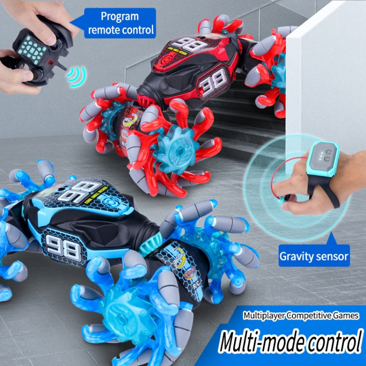 2.4G Gesture Sensor Twist Stunt RC Car Drift 4WD Climbing Transformation Toy Car With Music Led Lights, 1:14