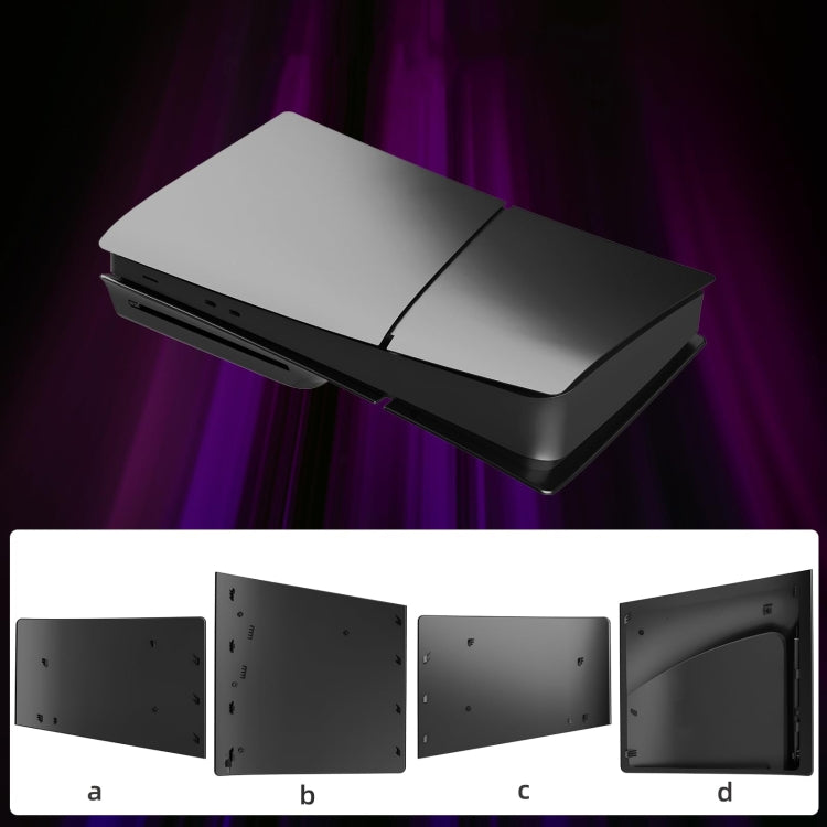 For PS5 Slim Replacement Faceplate Shell Detachable Protective Case, Disc Edition Black, Digital Edition Black, Disc Edition White, Digital Edition White, Disc Edition Gray, Digital Edition Gray