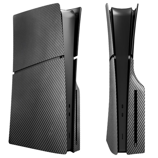 For PS5 Slim Carbon Fiber Replacement Shell Protective Faceplate, 1.0 Disc Edition, 1.0 Digital Edition, 2.0 Disc Edition, 2.0 Digital Edition
