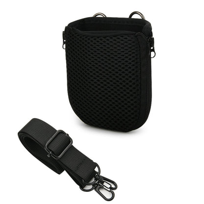 For JBL Go 4 / Go 3 / Clip 5 Speaker Shoulder Bag Mesh Opening Mouth EVA Carrying Case, Shoulder Bag