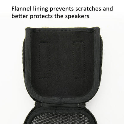 For JBL Go 4 / Go 3 / Clip 5 Speaker Shoulder Bag Mesh Opening Mouth EVA Carrying Case, Shoulder Bag