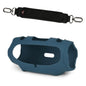 For JBL Xtreme 4 Speaker Silicone Case with Decompression Carrying Strap Portable Protective Shell, With Handle Green, With Handle Black, With Handle Blue