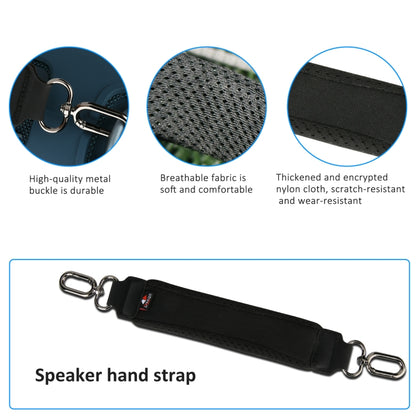For JBL Xtreme 4 Speaker Silicone Case with Decompression Carrying Strap Portable Protective Shell, With Handle Green, With Handle Black, With Handle Blue
