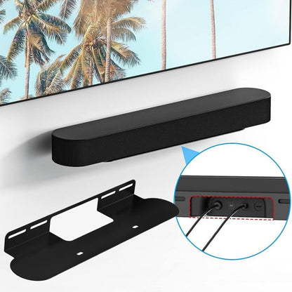 Metal Wall Mount Sound Bar Bracket for Sonos Beam Gen 2 / Gen 1, SON-G2C