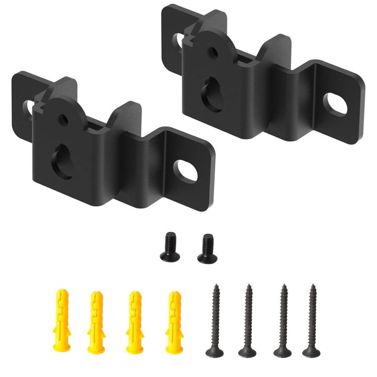 Universal Speaker Soundbar Wall Mount Metal Storage Rack, TX-8