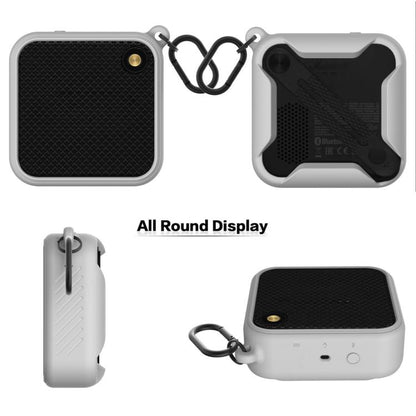For Marshall Willen Speaker Silicone Cover Protective Case, Case(Black), Case(Silver Gray)