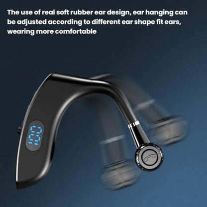 On-Ear Business Digital Display Bluetooth Earphone, V18