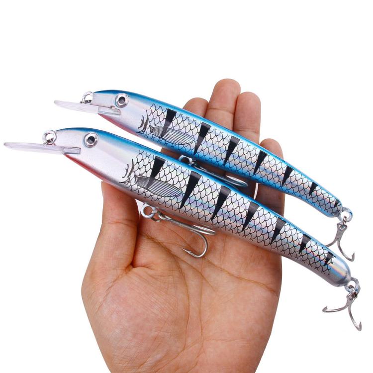 HENGJIA MI226 Deep Diving Mino False Bait Fishing Bionic Road Lure, No.1, No.2, No.3, No.4, No.5, No.6