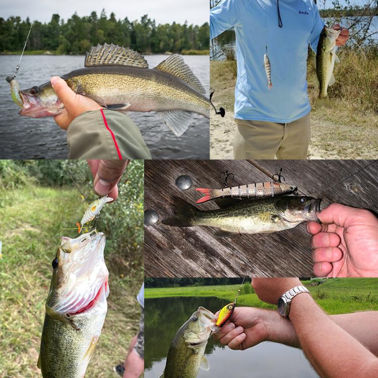 HENGJIA MI226 Deep Diving Mino False Bait Fishing Bionic Road Lure, No.1, No.2, No.3, No.4, No.5, No.6