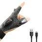 Night Riding Lighting Car Repair Fish Rechargeable LED Light Gloves, Sisal Gray-Left Hand, Sisal Gray-Right Hand, Sisal Gray-Left And Right Hand, Black-Left Hand, Black-Right Hand, Black-Left And Right Hand