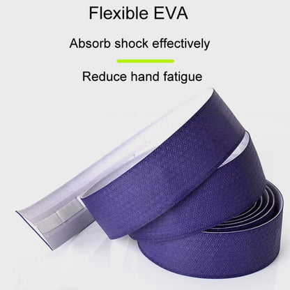 FMFXTRA F233 1pair Road Bicycle Handlebar Strap PU Stretchy And Shock-Absorbing Wrap-Around Tape