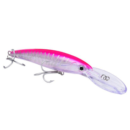 PROBEROS DW627 Long-Distance Casting Large Minnow Lure Fishing Bionic Bait, A, B, C, D, E, F, G, H, I, J