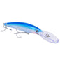 PROBEROS DW627 Long-Distance Casting Large Minnow Lure Fishing Bionic Bait, A, B, C, D, E, F, G, H, I, J