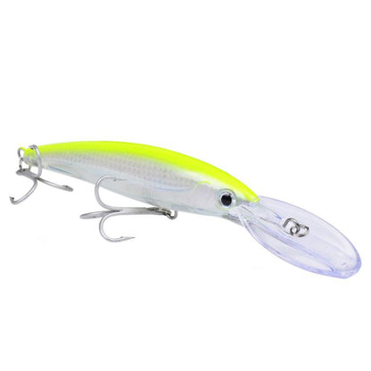 PROBEROS DW627 Long-Distance Casting Large Minnow Lure Fishing Bionic Bait, A, B, C, D, E, F, G, H, I, J