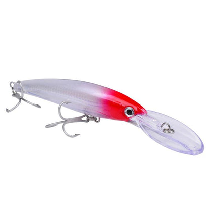 PROBEROS DW627 Long-Distance Casting Large Minnow Lure Fishing Bionic Bait, A, B, C, D, E, F, G, H, I, J