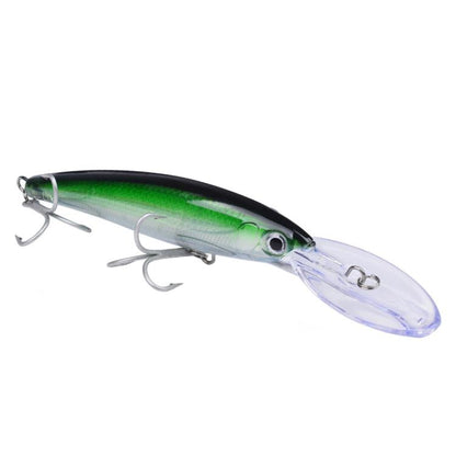 PROBEROS DW627 Long-Distance Casting Large Minnow Lure Fishing Bionic Bait, A, B, C, D, E, F, G, H, I, J