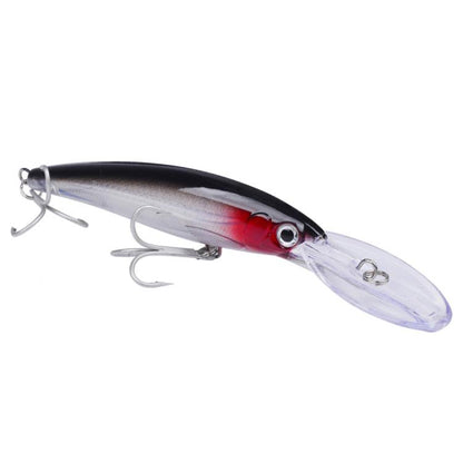 PROBEROS DW627 Long-Distance Casting Large Minnow Lure Fishing Bionic Bait, A, B, C, D, E, F, G, H, I, J