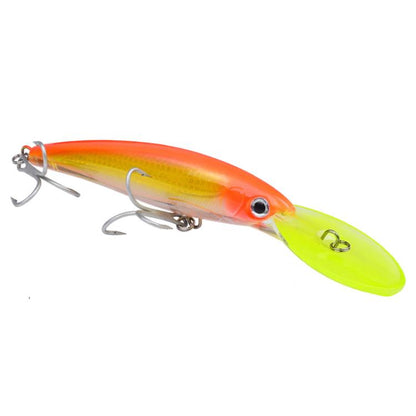PROBEROS DW627 Long-Distance Casting Large Minnow Lure Fishing Bionic Bait, A, B, C, D, E, F, G, H, I, J