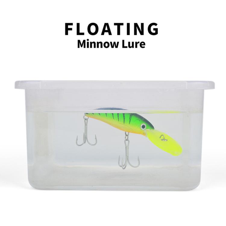PROBEROS DW627 Long-Distance Casting Large Minnow Lure Fishing Bionic Bait, A, B, C, D, E, F, G, H, I, J