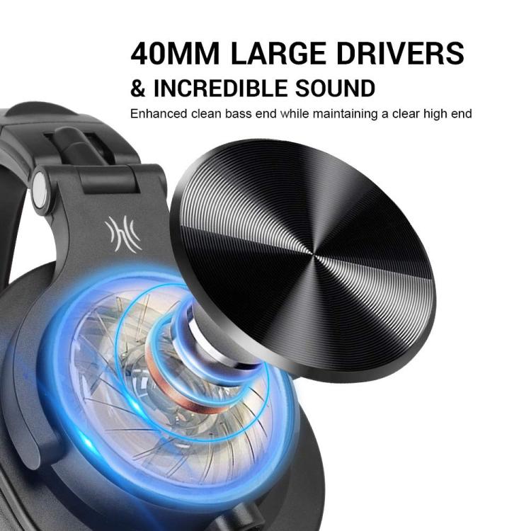 OneOdio A71M Headset Wired DJ Disc Monitor Headphones With Mic Computer Headphone, A71M